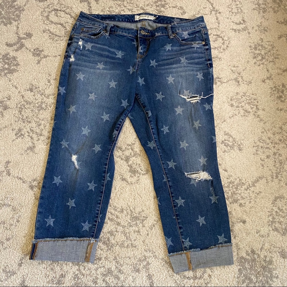 Cuffed Star jeans
